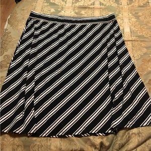 Faded Glory striped skirt